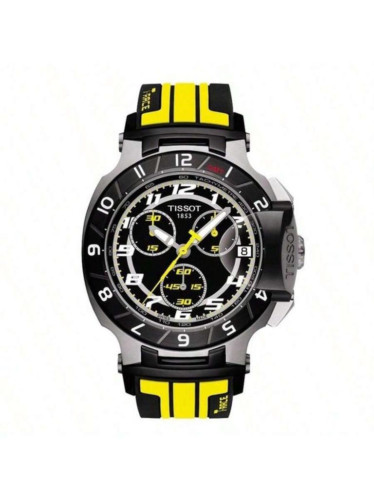 Tissot Men's Quartz Watch, Rubber Strap, 100m Water-resistant T048.417.27.057.13
