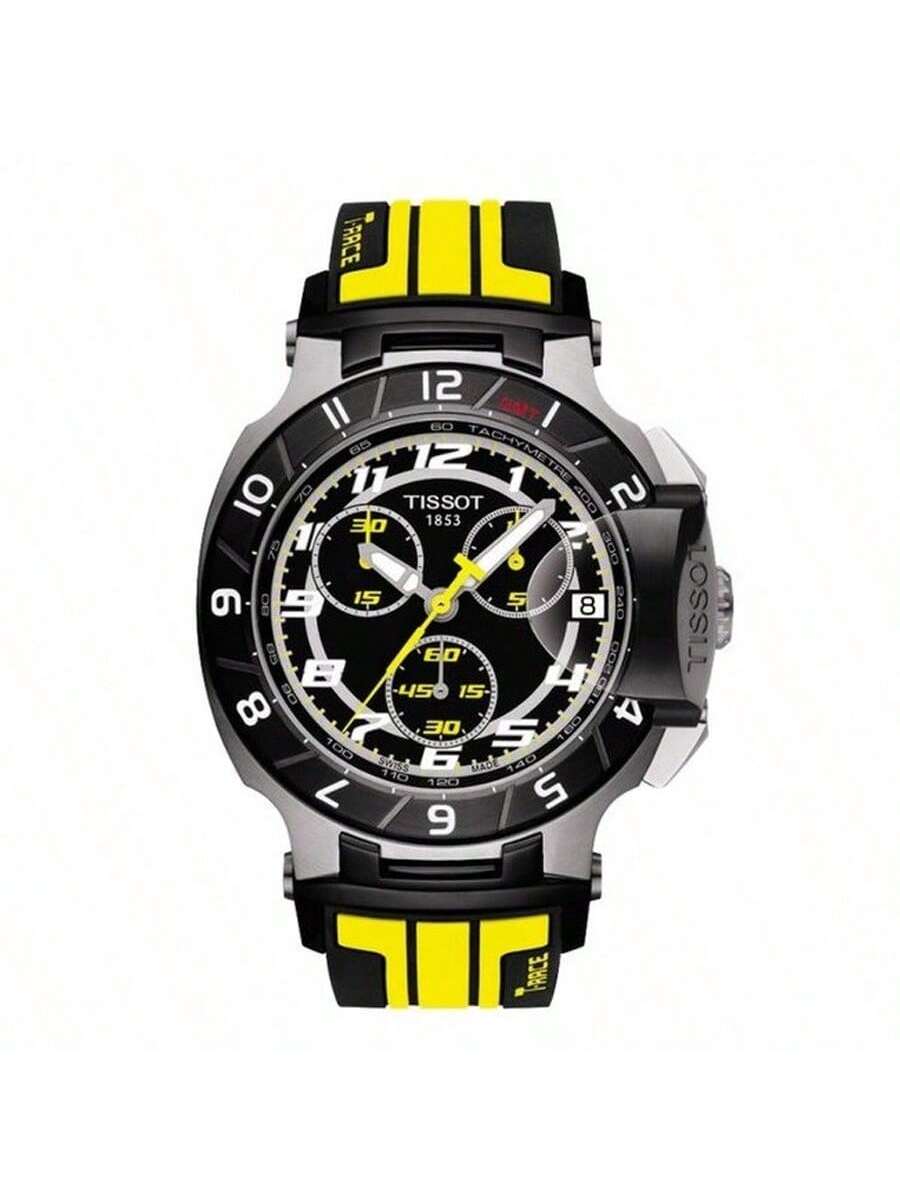 

Чоловічий кварцовий годинник Tissot, гумовий ремінець, водостійкість 100 м T048.417.27.057.13 чорний