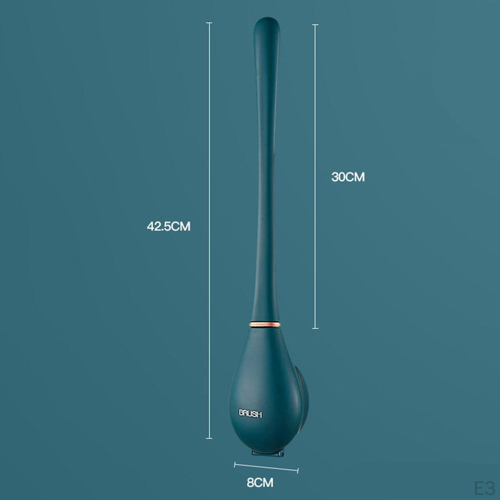 Modern Long Handled Toilet Cleaning Brush Deep-Cleaning Bathroom Accessories Hygienic Household