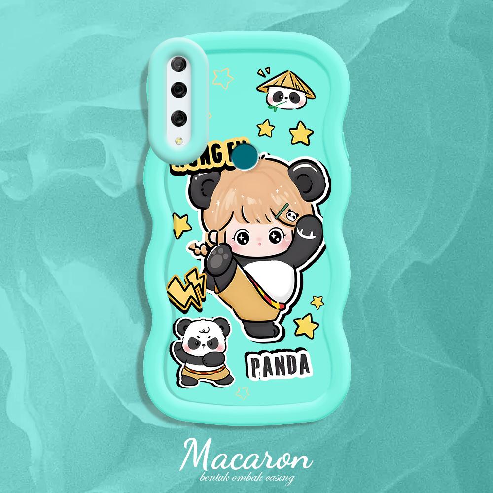 

Окрашенный узор Big Wave Edge Мягкий силиконовый материал Macaron чехол для телефона противоударный защитный резиновый чехол для iPhone Huawei Honor Infinix Tecno Tecno Pova 6 Neo синий