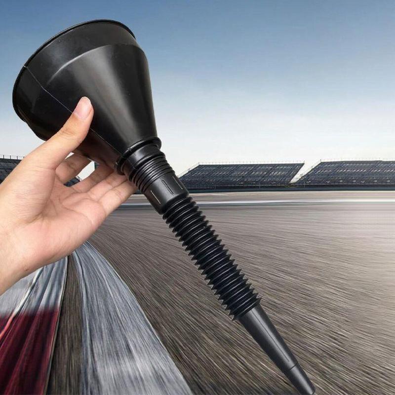 2-in-1 Betankungstrichter mit Sieb Ausgießer für Öl Wasser Kraftstoff Benzin Diesel Benzin für Auto Auto Motorrad Fahrrad LKW ATV