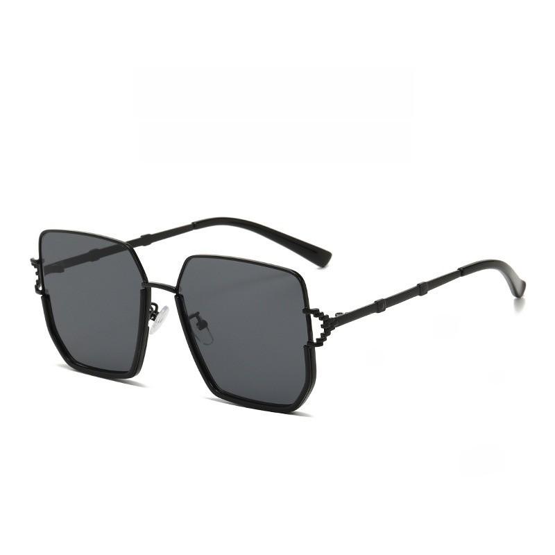 Fashion Square Sunglasses With Uv400 Protection For Travel And Outdoor Activities