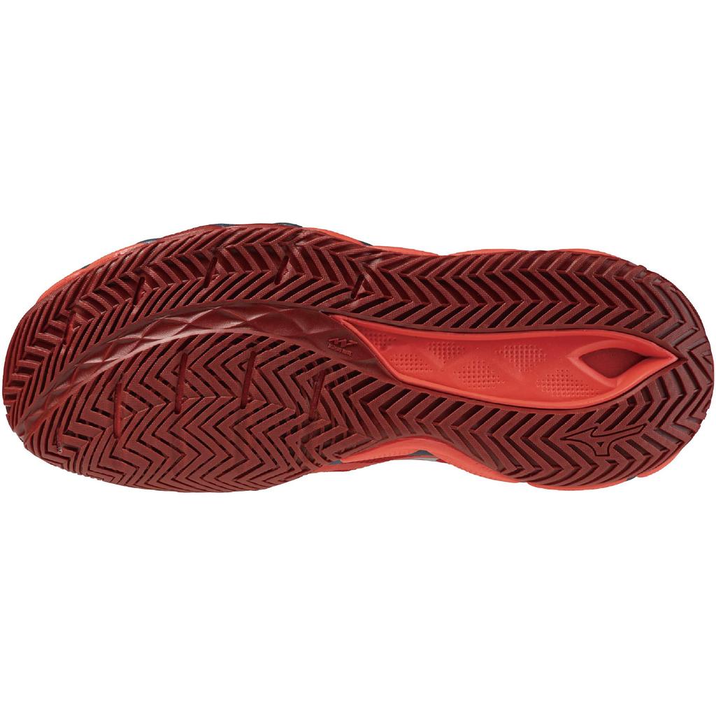 Tennis Shoes Wave Enforce TOUR AC All Court Club Activities Lightweight Game Court Soft Tennis Hard Tennis Red X White X Dark Gray Cm 2E [Mizuno] 24.5