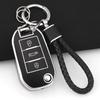 TPU Etui na Kluczyk Składany do Samochodu Pokrowiec Shell Fob dla Peugeot 208 308 408 508 2008 3008 4008 5008 Brelok Citroen C3 C4 CACTUS C6 C8