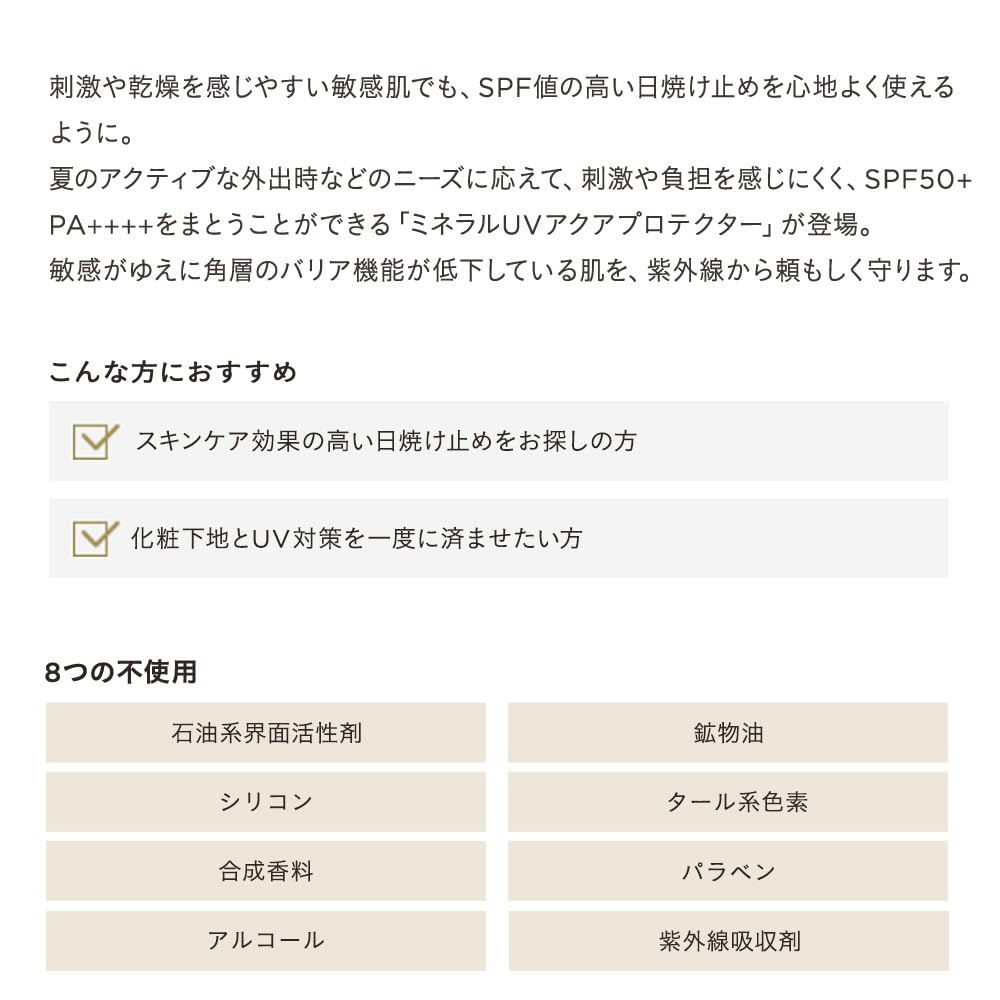 ETVOS Mineral UV Aqua Protector 30g SPF50+ PA++++