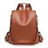 Large capacity backpack, premium women's backpack, fashion letter backpack, versatile soft leather leisure travel bag, new