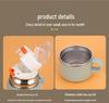 316 Stainless Steel Travel Cup with Straw – Large Capacity, Insulated, Portable, and Suitable for Direct Drinking, Perfect for Tea or Any Beverage.