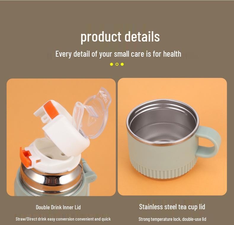 316 Stainless Steel Travel Cup with Straw – Large Capacity, Insulated, Portable, and Suitable for Direct Drinking, Perfect for Tea or Any Beverage.
