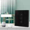 Smart WiFi Curtain   Touch Panel Timer APP Voice Control for   Home for   EU Plug 110‑240V