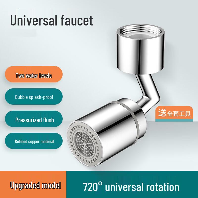 MDNG 720° Swivel Faucet Extender with Dual-Mode Spray