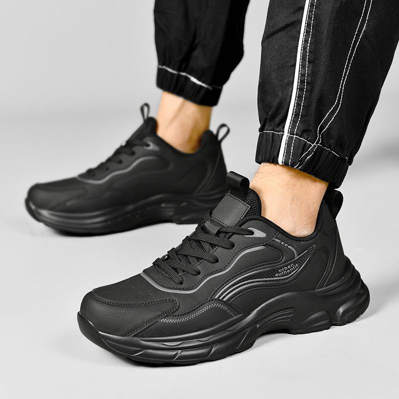 Autumn and Winter Outdoor Sports Casual Shoes Men's Low-top Versatile Platform Shoes Large Size Student Running Shoes