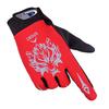 Wolf Head Full-Finger Cycling Gloves, Unisex Spring Summer Breathable Anti-Slip Mountain Bike Gloves