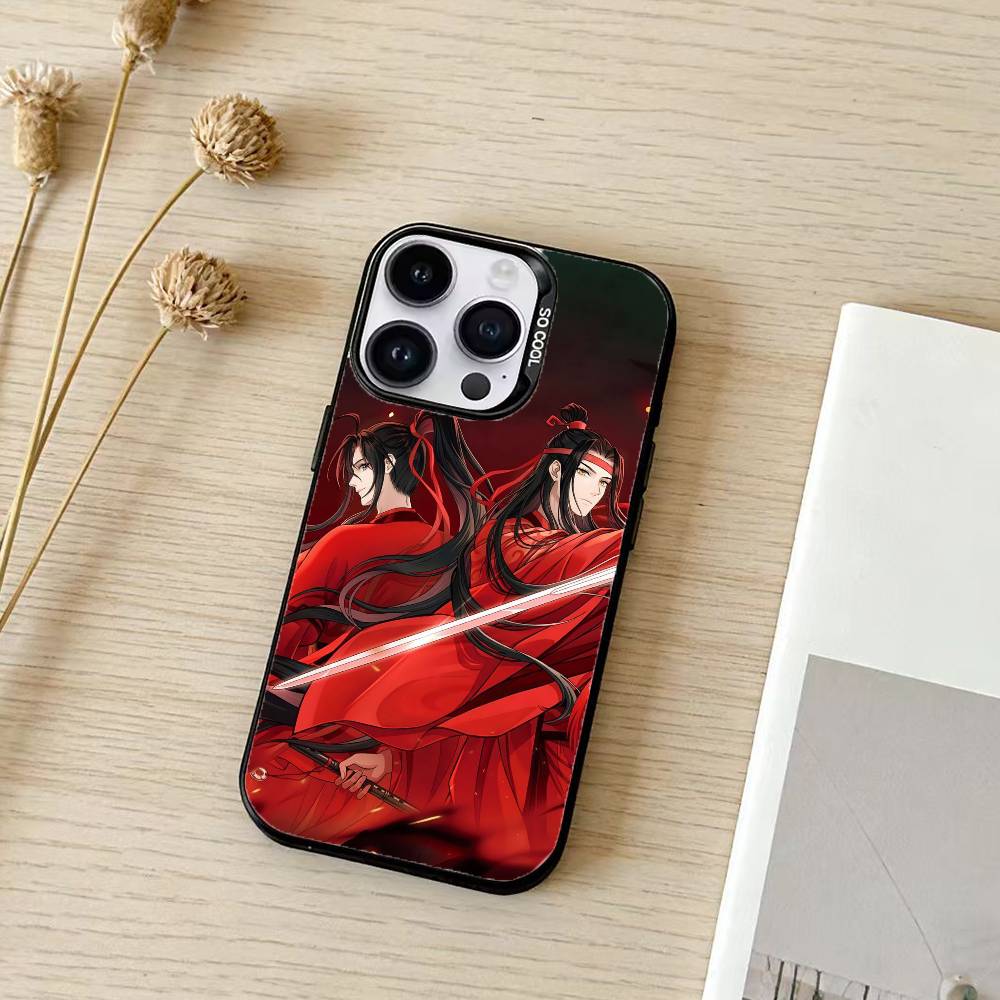 Grandmaster M-Demonic Cultivation Phone Case Color Silver Shell For IPhone 17 16 15 14 13 12 11 Pro Max Plus