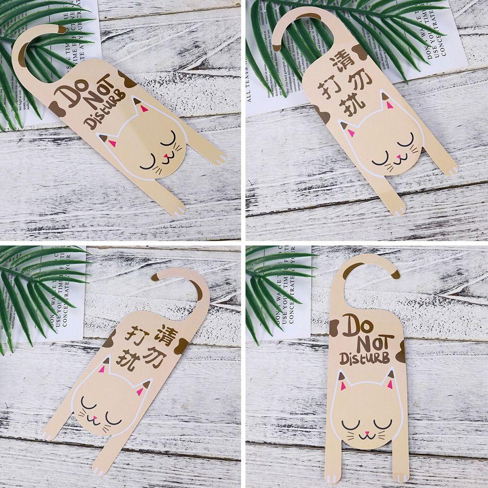 

PVC Door Decoration Tags Hanging Sign Door Pendant Home Reminder Sign Hotel