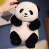 25-50cm Adorable Base Simulation Lifelike Giant Panda FuBao Plush Toys Kawaii Stuffed Animals Soft Bears Baby Appease Doll Gifts