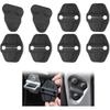 6PCS Car Door Lock Cover+2PCS Screw Protector Covers Kit,Cars Door Latch Cover Compatible with 2018-2025 Jeep Wrangler JLU JL 4XE Unlimited &