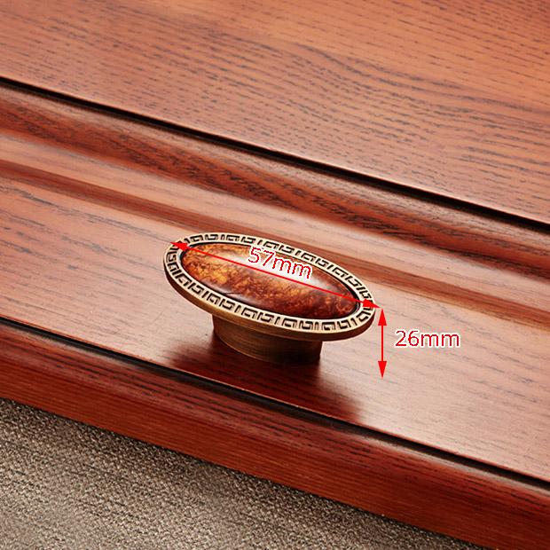 

NAIERDI Vintage Ceramic Gold Cabinet Handles Drawer Knobs Zinc Alloy Wardrobe Door Handles Pulls European Furniture Handle