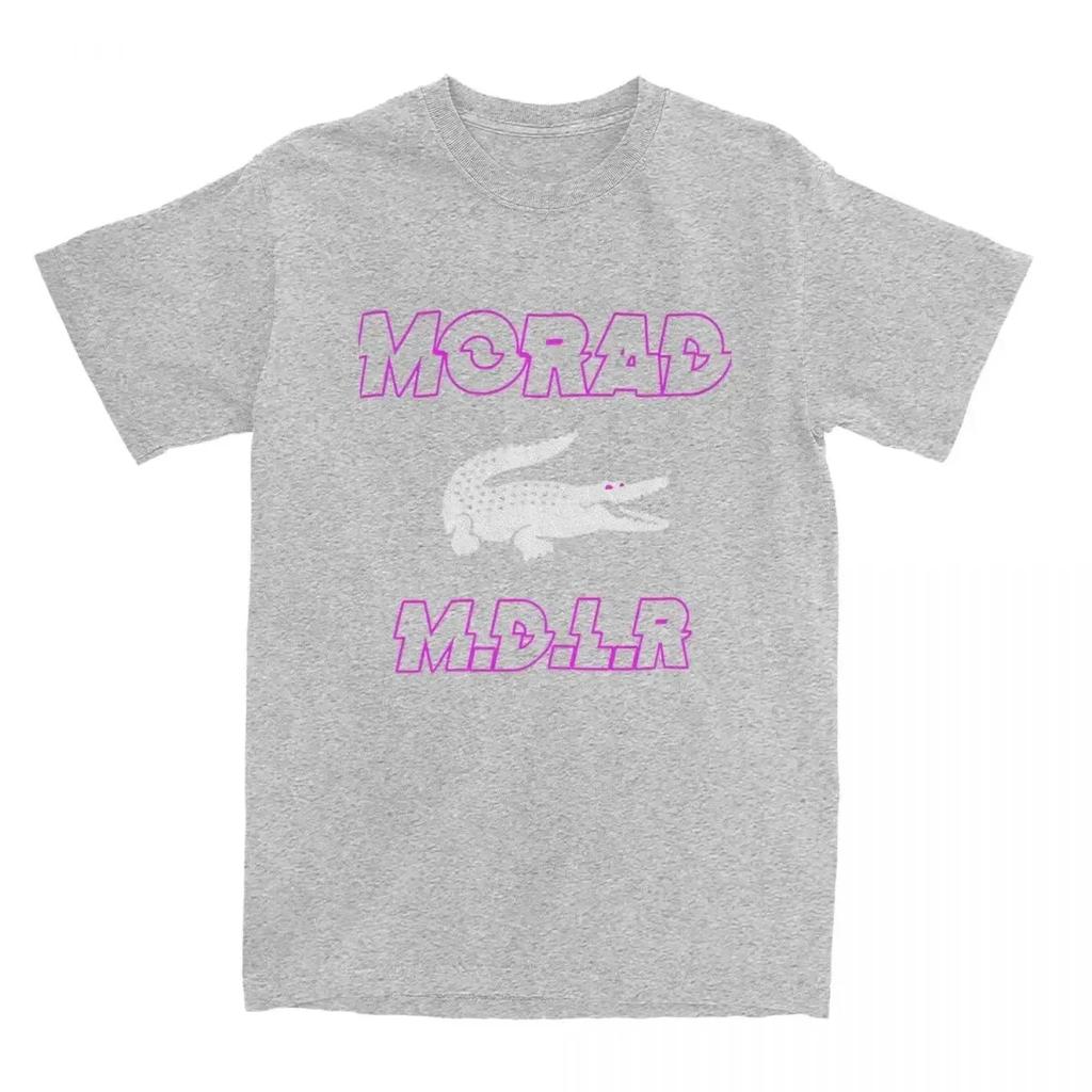 High Quality Cotton M.D.L.R Morad Men Women's T Shirt Accessories Leisure Tee Shirt T-Shirt Pure Cotton Graphic Printing Clothes