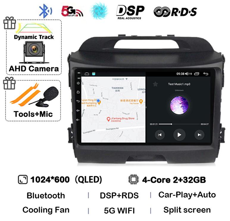 

Android 14 Carplay Auto For KIA Sportage 2010 2011 2012 2013 2014 2015 2016 Car Radio GPS Multimedia Video Player Autoradio WiFi