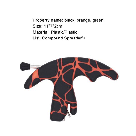 Archery Compound Release Aid Finger Protect Pull Effortlessly Accessory Three-Finger Archery Grip Dispenser for Arrow