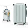 JOURHEY SHI Multi-functional Luggage with Cup Holder for Women