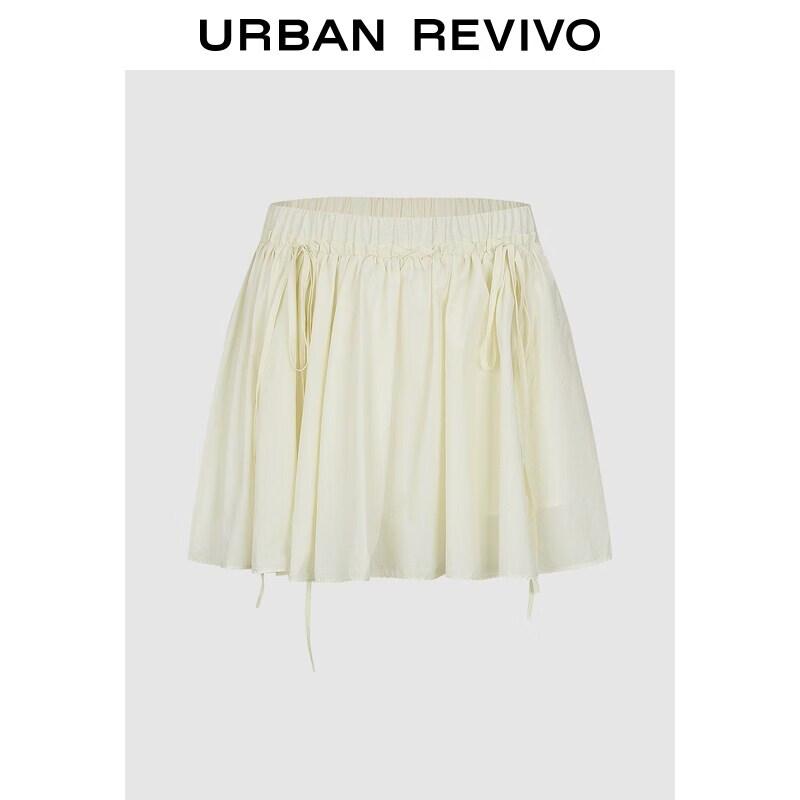 UR 2026 Women s Ruched Tie-Waist Skirt XS