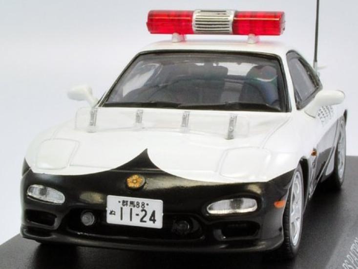 

Hiko Seven Scale Mazda Type RS Patrol Car 1998 Gunma Prefectural Police Expressway Traffic Police Unit Finished Product 1/43 RX-7