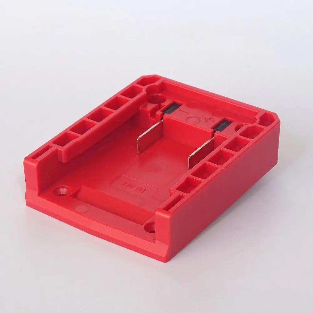 Adapter ABS DIY Przenośny Trwały Obudowa Głowicy Ładującej Złącze Baterii do Makita/DeWalt/WORX/Milwaukee Bateria Litowa 18V