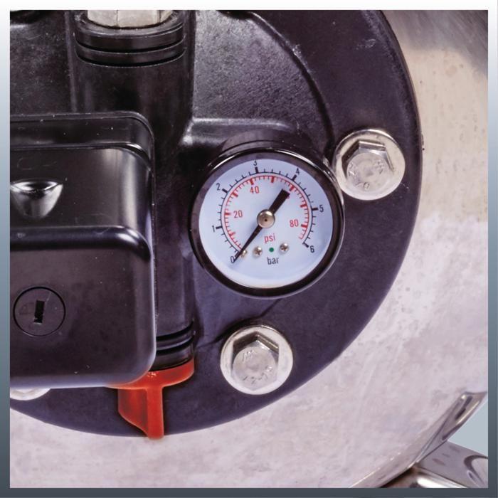 Einhell groupe de surpression gc-ww 1250 nn (1200 w, refoulement 50 m, aspiration 8 m, pression 5 bar)