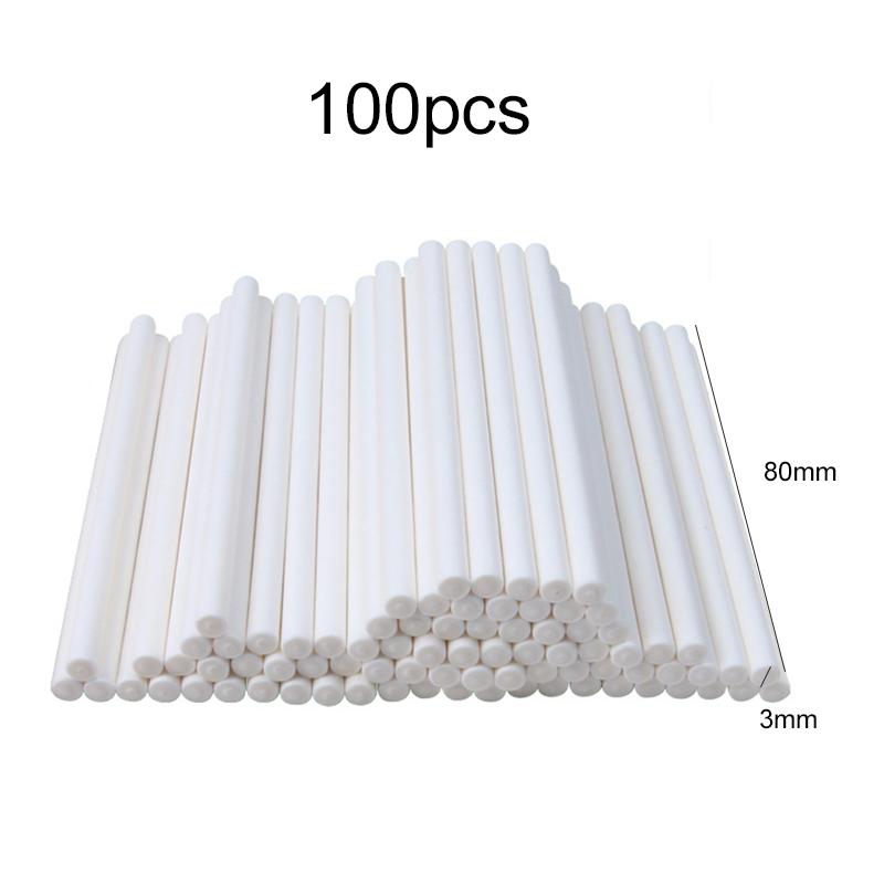 Lollipop Paper Stick Solid Color Multiple Lengths Disposable Kitchen Baking Tools Household DIY Candy Chocolate Making TMZ
