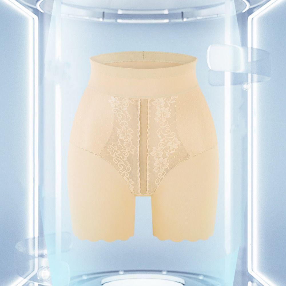 High Waist Postpartum Body Shaper Lace Slimming Underpants Fashion Tummy Control Underwear  Women
