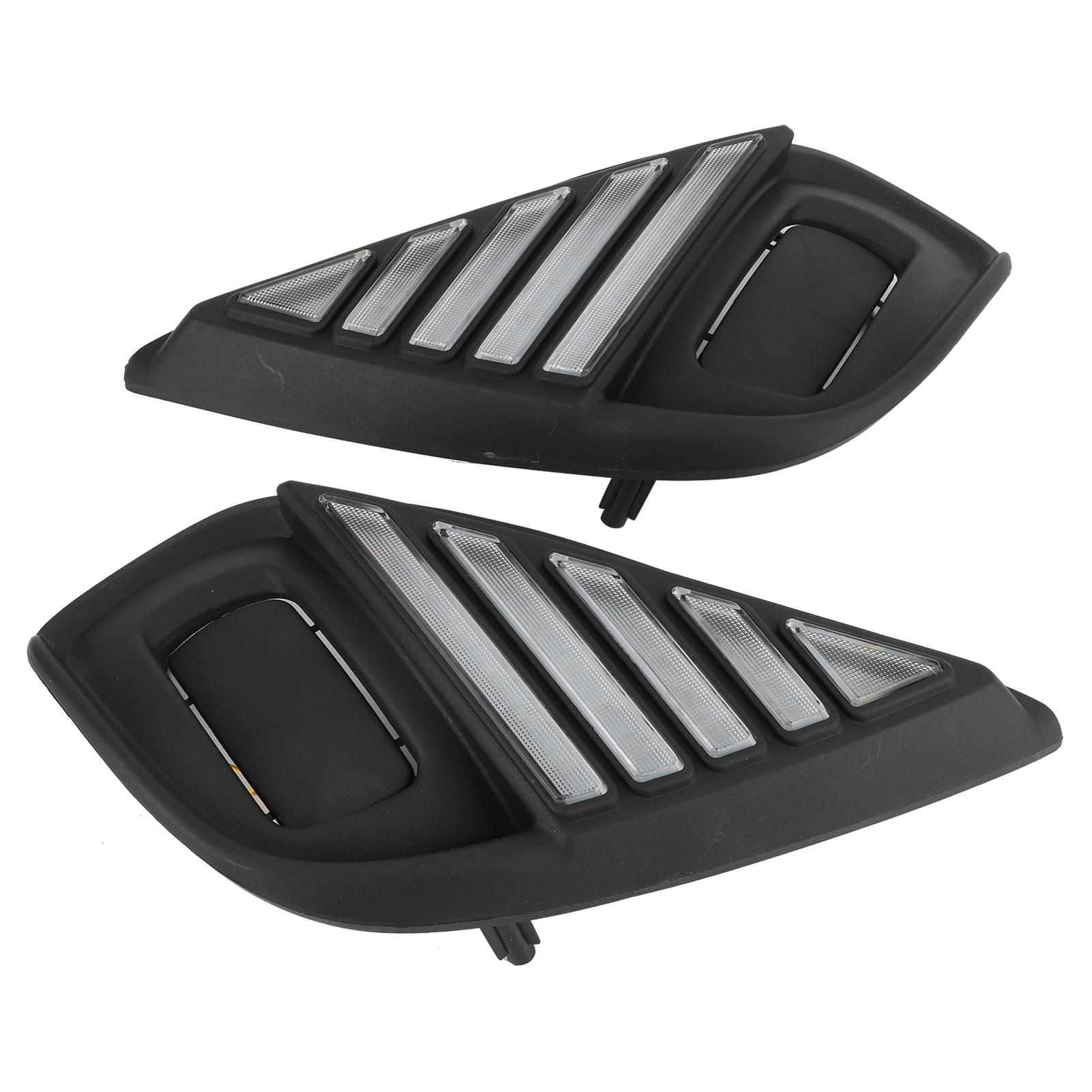 

LED Daytime Running Light Front DRL 3 Color Turn Signals Fit for Highlander 2019‑2021