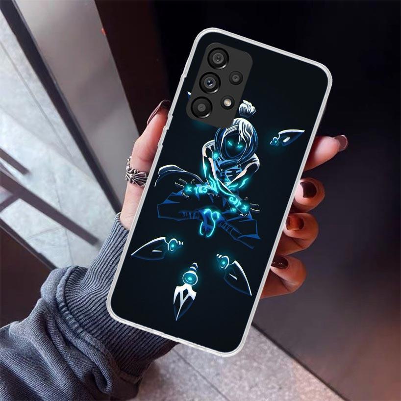 Valorant Jett Phone Case For Samsung Galaxy A17 A57 A37 A16 A26 A36 A56 A15 A25 A35 A55 A14 A13 A54 A53 A34 A24 A33 A23 Galaxy A