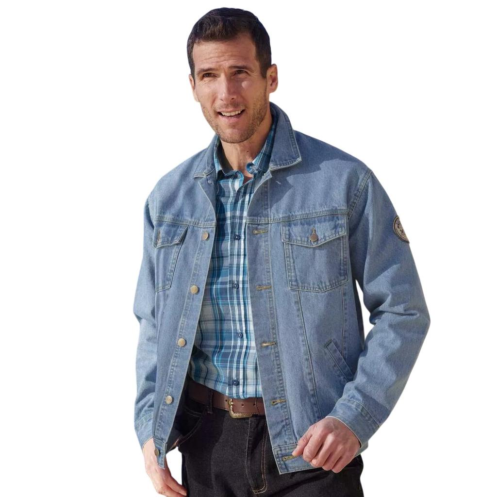 Atlas For Men Mens Denim Jacket