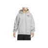 Nike X Stussy Hoodie (Asia Sizing) Grey Unisex Streetwear DJ9489-063