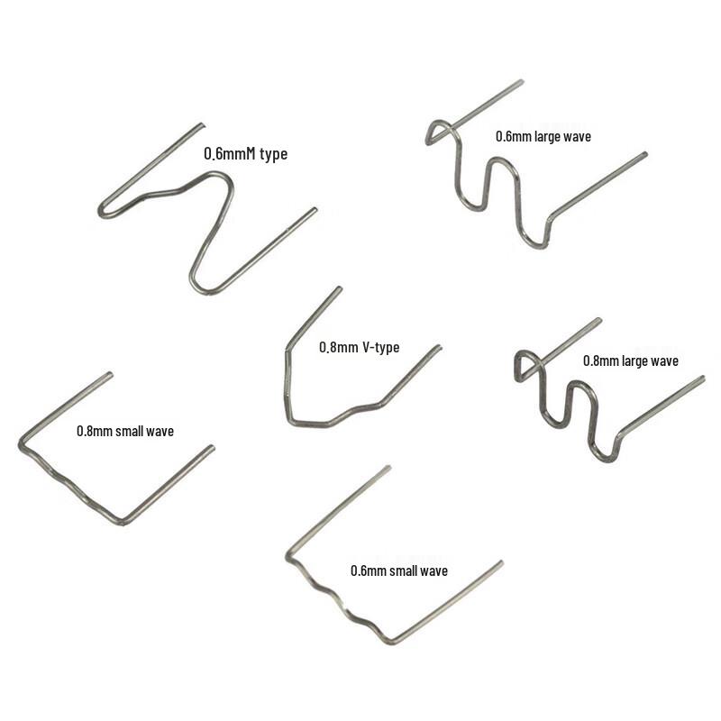 Plastic Welding Staples Kit for Car Bumper Repair 600 pcs (100 pcs/type)