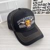 American Retro Baseball Cap Mesh Breathable UPF50+ Unisex Hip Hop Streetwear Adjustable Vintage Sun Hat