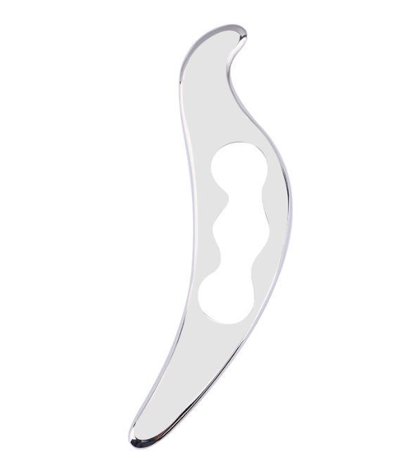 

S-Shaped Stainless Steel Fascia Knife for Meridian Therapy and Acupoint Massage