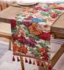 American Retro Jacquard Table Runner Nordic Living Room Home Decoration TV Cabinet Cover Scarf Bed Tail Flag Coffee Table Decor