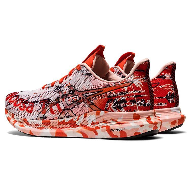 Asics Noosa Tri 14 Tropical - Bílé Červené Dámské Tenisky Černé 1012B208-100