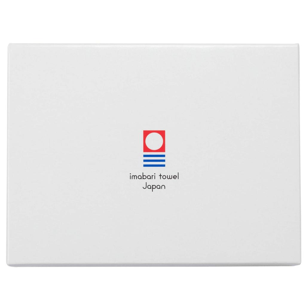 Nishikawa Imabari Towel Gift 1 Face Made in Gift TT88100030B Set Towel, 100% Cotton, Fluffy, Japan, Boxed, Blue,