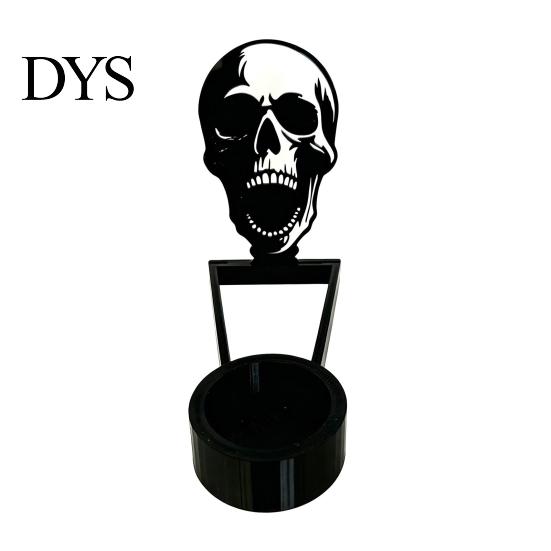 Holiday Home Decoration Halloween Shadow Candle Holder, Funny Pumpkin Ghost Bat Reaper Candlestick Decoration, Seasonal Party Supplies Metal Tea Light