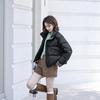 Winter New Duck Down Stand-up Collar Loose Thick Down Jacket Women Thickened Short Coat Small Man