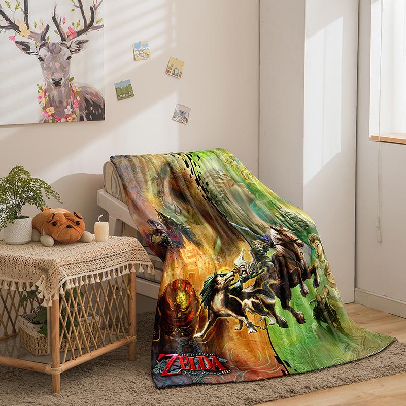 Cartoon Double-Sided Flannel 3D Digital Printing Blanket Blanket