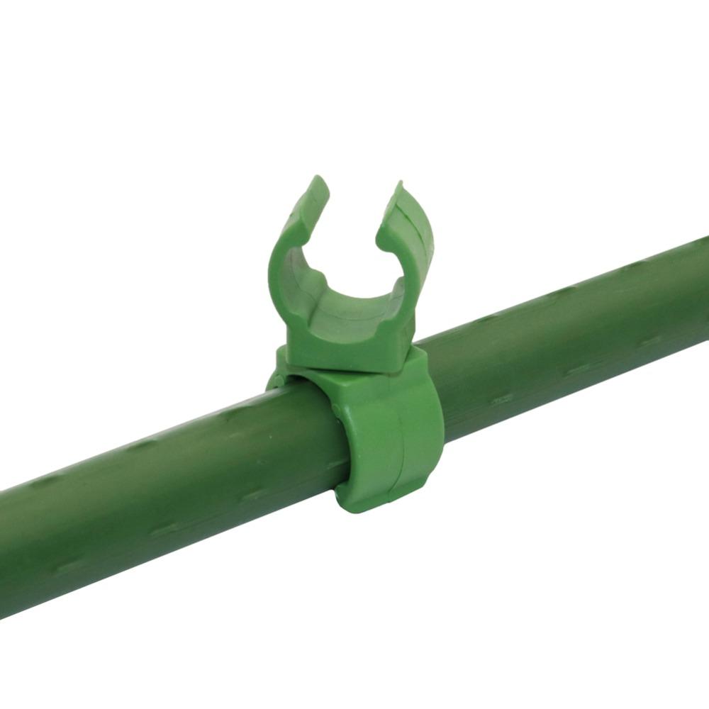 20Pcs Plant Support Fixed Cross Clip Garden Climbing Rattan Stent Accessories 360 Degree Adjustable Fastener Plant Stakes Tool