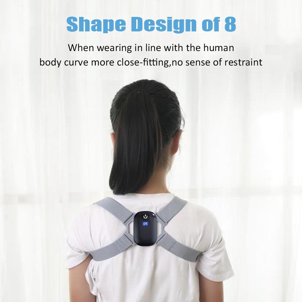 Smart Correction Belt Sensor Orthosis Invisible Reminder Adult & Child Sitting Posture Hunchback Back Smart Posture Corrector