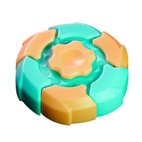 Magnetic Fidget Spinner Toy Stress Anxiety Relief Kids Teens Adults Glowing Fingertip Gyroscope Portable Travel Educational Sensory Spinning Toy