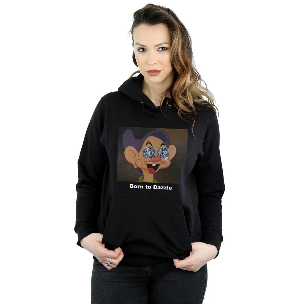 Disney Womens/Ladies Dopey Born To Dazzle Hoodie
