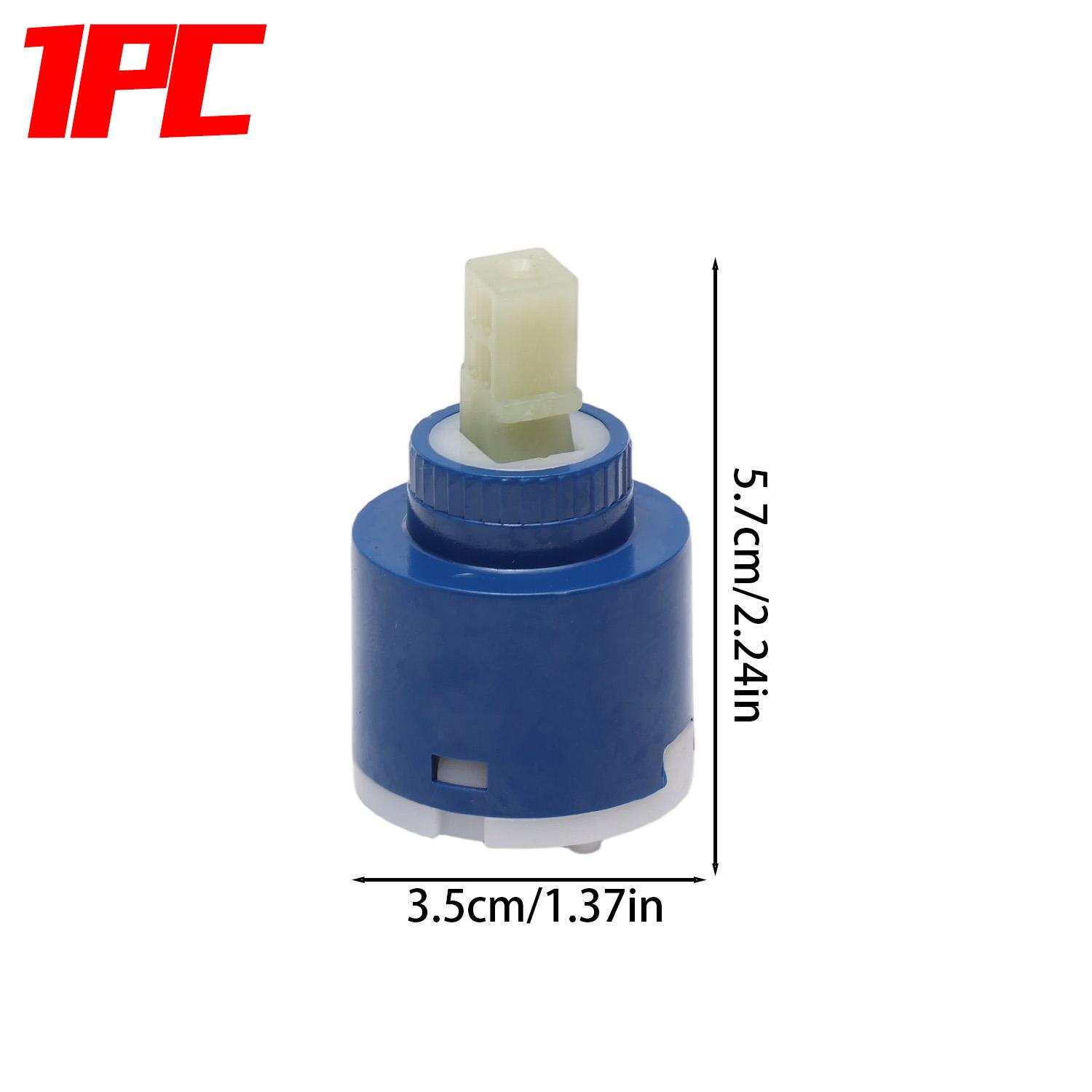 

5/1Pcs Faucet Switch Accessory Thermostatic Control Cartridge Faucet Disc Valve 35mm 40mm Plastic Cartridge Home Kitchen Tools