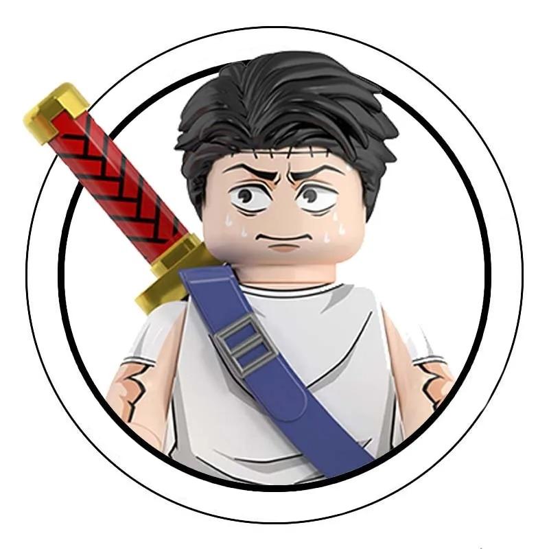 WM6202 WM6201 WM6200 WM6140 WM6139 Jujutsu Kaisen Byggeklosser Mini Actionfigur Itadori Yuji Gojo Satoru Ryomen Gaver Leker